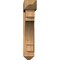 Ekena Millwork Merced Arts and Crafts Smooth Bracket w/ Offset Brace, Western Red Cedar, 7 1/2"W x 38"D x 38"H BKT0806X38X38MRC03SWR - alternate 2